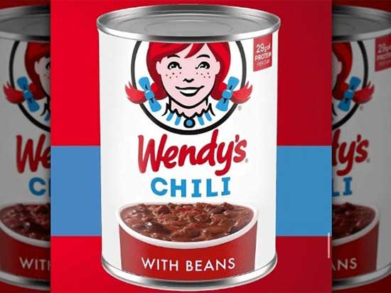 Chili enlatado de Wendy's 