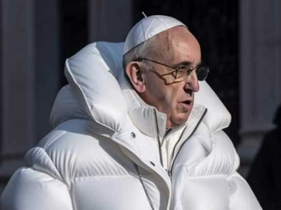 El abrigo del Papa