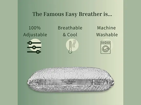 Almohada de espuma Easy Breather King