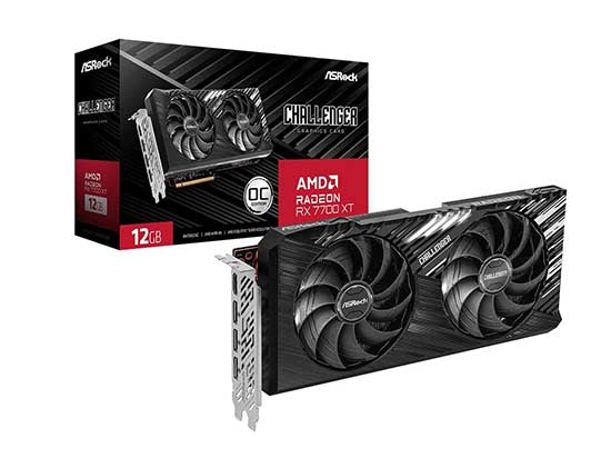 ASRock AMD Radeon RX 7700 XT