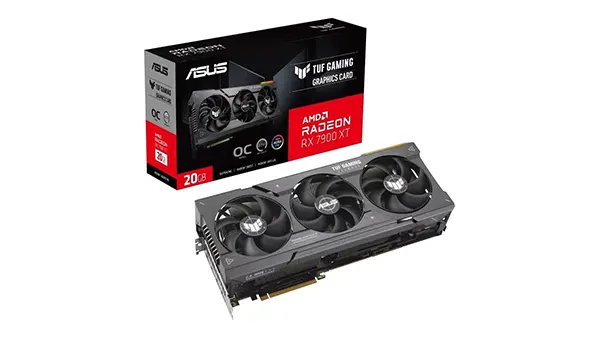 ASUS TUF RX 7900 XT OC Edition: potencia para juegos extremos ASUS TUF RX 7900 XT OC Edition