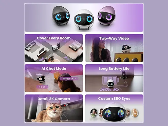 Reseña Enabot EBO Air 2 Plus: robot cámara 3K para tu hogar