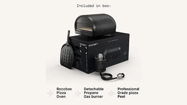 Gozney Roccbox - Horno de pizza portátil a gas y leña Gozney Roccbox - Horno de pizza