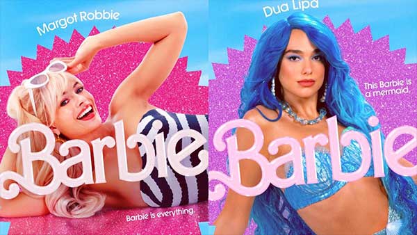 Margot Robbie y Dua Lipa