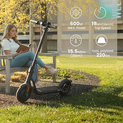 NAVEE Scooter Eléctrico V25Pro