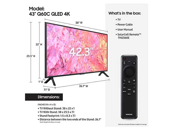 SAMSUNG QLED 4K Q60C