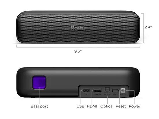 Barra de sonido Roku Streambar 