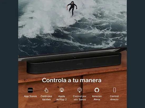 Sonos Beam Gen 2: barra de sonido Dolby Atmos compacta